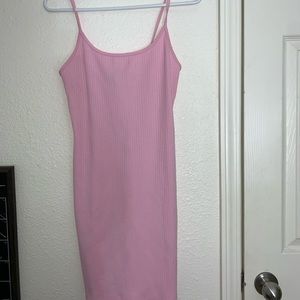 Baby pink dress